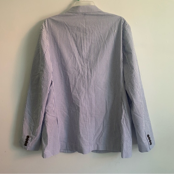 J.Crew Mens Thompson Seersucker Pinstripe Blazer - Picture 14 of 14